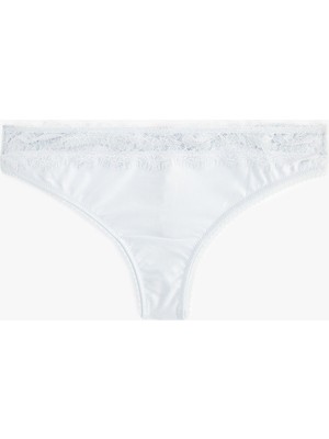 Koton Dantel Detaylı Rahat Kalıp String Külot