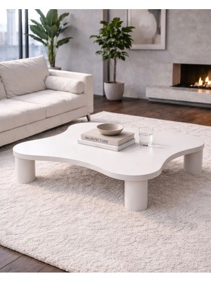 Velura Home & Living Kelebek Orta Sehpa - Beyaz