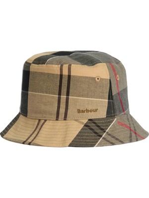 Barbour Telfield Tartan Bucket Şapka TN31 Dress Tartan