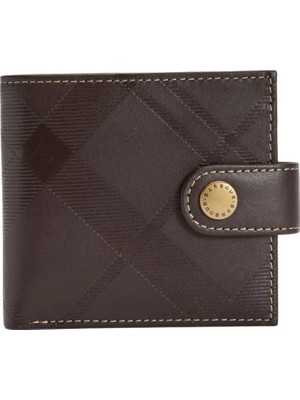 Barbour Bamburgh Deboss Deri Cüzdan BR11 Brown