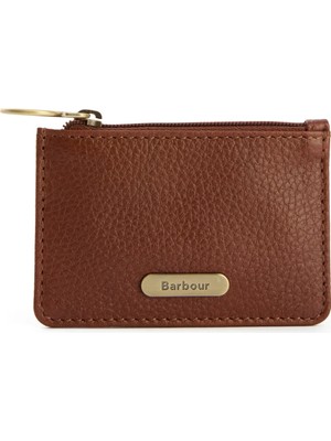 Barbour Deri Coin Purse Çanta Charm BR11 Brown