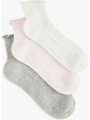 Koton 3'lü Soket Çorap