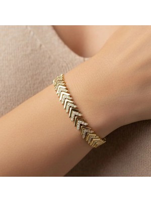 Stil Incisi/xupıng Jewelry Rihanna Zirkon Taşlı  Model Bileklik