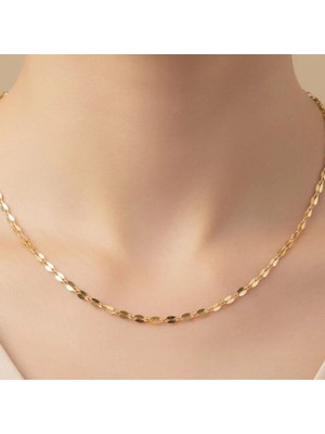 Stil Incisi/xupıng Jewelry Ince Zincir Kolye