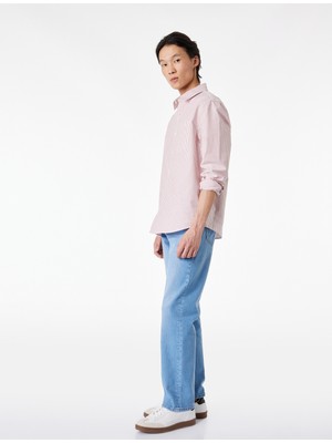 Koton Normal Bel Pamuklu Straight Fit Jean Pantolon - Mark Jean