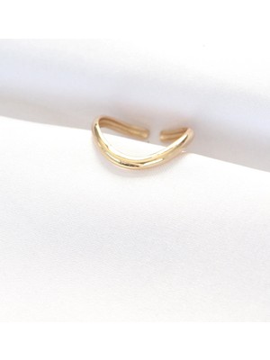 DS LLC Ietaks™ Yassı Gold Renk Ayarlanabilir Yüzük