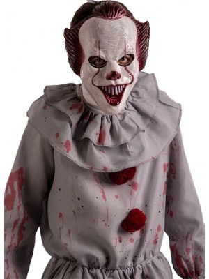 DS LLC Plastik Joker Maskesi Killer Palyaço Maskesi