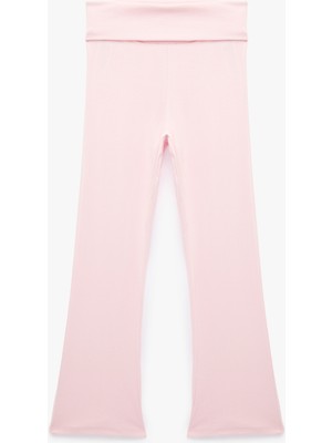 Koton Slim Fit Modal Karışımlı Ispanyol Paça Pantolon