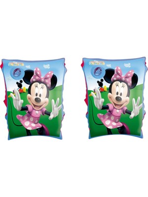 Minnie Mouse Kolluk 23 x 15 cm Renksiz Vinil ile Güvenli Yüzme Öğrenimi için Uygun BW91002