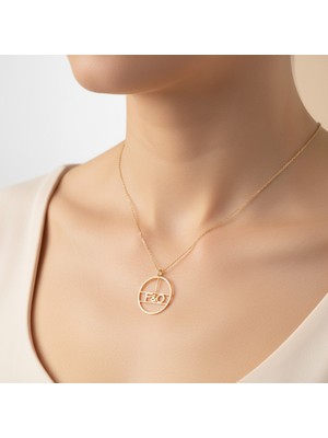 Tabitela 14 Ayar Altın Kolye Ucu F&o GM11480 0.5 gr