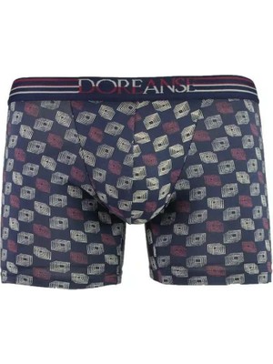 Doreanse Erkek Modal Çok Renkli Baskılı Torbalı Normal Paça Boxer 1813