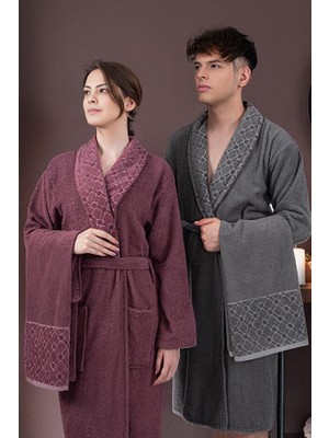 Isessia April Aile Bornoz Seti | Bornoz | Bornoz Takımı | Çeyiz Seti | Havlu Bornoz Takımı