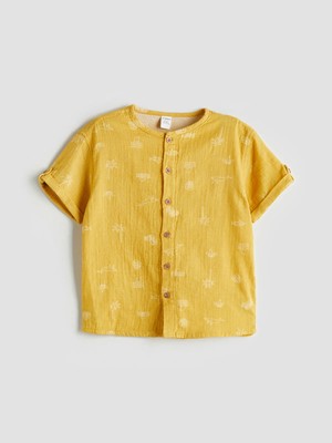 Lc Waikiki Yeni Sezon Baskılı Kısa Kollu Erkek Çocuk Gömlek