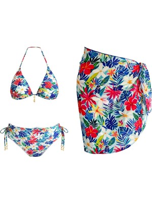 Sailor Moda Kısa Pareolu Brezilyan Bikini Takım