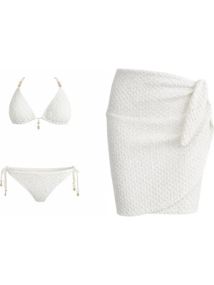 Sailor Moda Pareolu Brezilya Bikini Takım