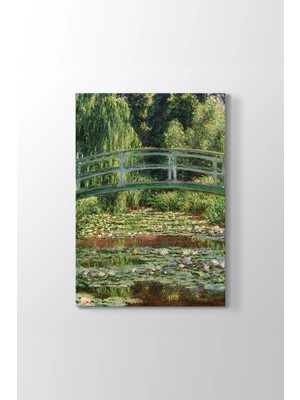 Şehzat Claude Monet - Japanese Footbridge Tablosu