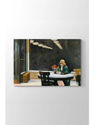 Şehzat Edward Hopper - Automat Tablosu