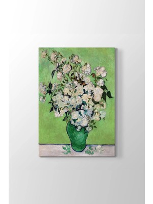 Şehzat Vincent Van Gogh - Vazoda Beyaz Güller