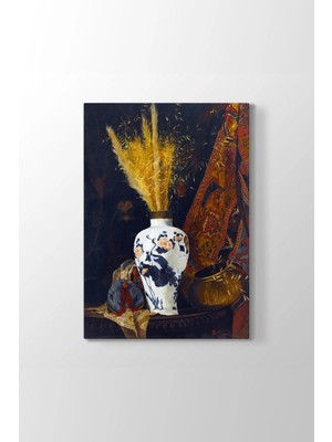 Şehzat Osman Hamdi Bey - Vazoda Çiçekler Tablosu