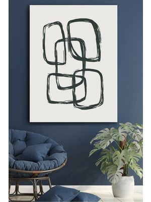 Şehzat Kanvas Tablo Resim Soyut Modern Dekoratif Duvar Tablosu