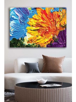 Şehzat Kanvas Duvar Tablosu Baskılı Dekoratif Soyut Kabartmasız Yağlıboya Ev Ofis Dekor Hediyelik Tablo