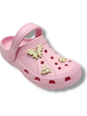 Apella E300-3-26 Kelebek Yıldız Süslü Sabo Kız Çocuk Terlik&sandalet 31-35