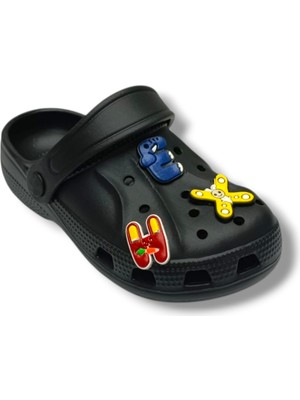 Apella E300-3-26 Harf Süslü  Sabo Erkek Çocuk Terlik&sandalet 31-35