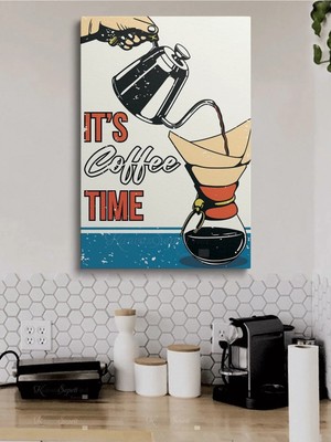 Şehzat Cafe Caffe Cafeler Kahve Büfe Büfeler Için Abstract Trend Dekoratif Kanvas Canvas Tablo Tablolar