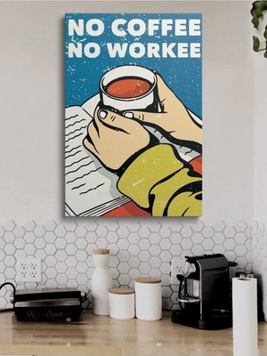 Şehzat Cafe Caffe Cafeler Kahve Büfe Büfeler Için Abstract Trend Dekoratif Kanvas Canvas Tablo Tablolar