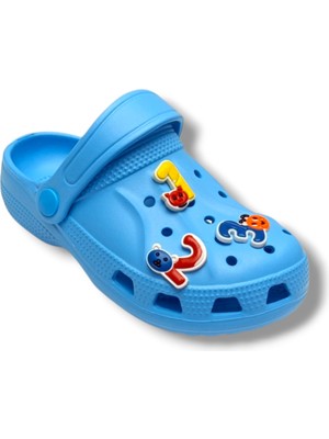 Apella E300-3-26 Sayı Süslü  Sabo Erkek Çocuk Terlik&sandalet 31-35