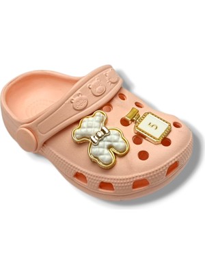 Apella E100-3-26 Kedi Parfüm Süslü Sabo Kız Bebek Terlik&sandalet 19-21