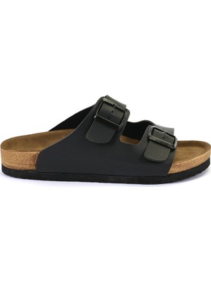 Slazenger LENS Siyah Erkek Terlik Ergonomik Destek ile Günlük Kullanımda Rahatlık Sağlar