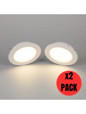 K2 Kdl 403 Slim LED Panel 2'li Spot Gömme 18W 1440 Lümen - 4000K - Ilık Beyaz