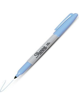 Sharpie Permanent Kalem M Açık Mavi Bulk 12 Li (1 Paket 12 Adet)