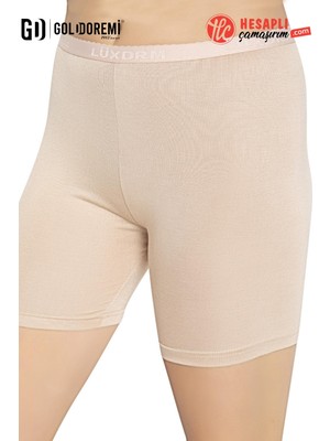 Gd Goldoremi 3002 Premium Kadın Nefes Alabilen Rahat Terletmez Bambu Kumaş Iç Göstermez Kısa Tayt