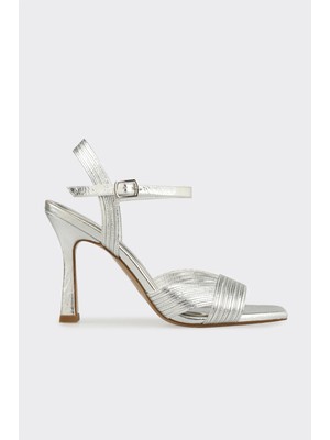 Elle Lame Kadın Topuklu Sandalet