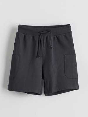 Lc Waikiki Yeni Sezon Beli Lastikli Cepli Basic Erkek Çocuk Şort