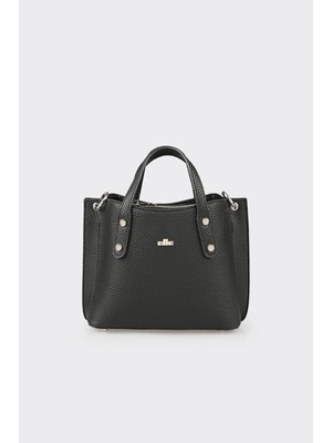 Elle Siyah Kadın El Çantası