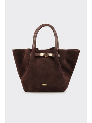 Elle Kahve Kadın El Çantası