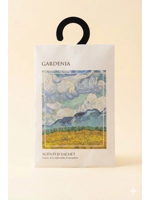 Uravas Store Gardeni̇a Dolap Çekmece Kokusu –1 Adet Askılı Koku Poşeti, Uzun Ömürlü Koku