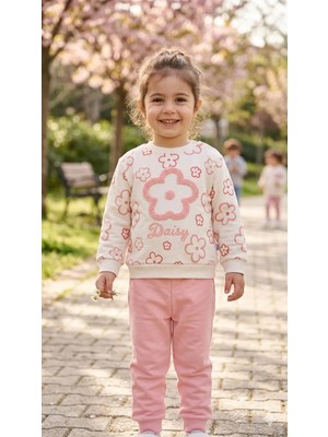 Süzene Çiçek Nakışlı Bebek Takım