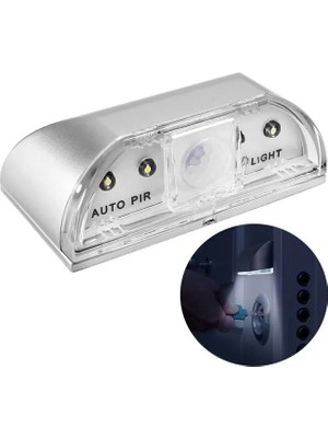 Ett PM-37708 Hareket Sensörlü 4 Led'li Pratik Aydınlatma
