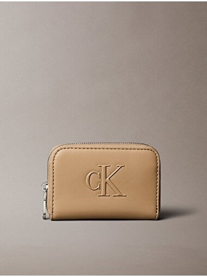 Calvin Klein Kadın Bold Ck Medium Fermuar Detaylı Cüzdan