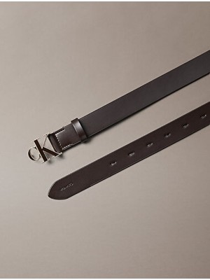 Calvin Klein Kadın Round Ck Buckle 30MM Kemer
