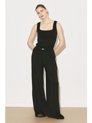 Manuka Easy Geniş Rahat Pantolon Acı Kahve