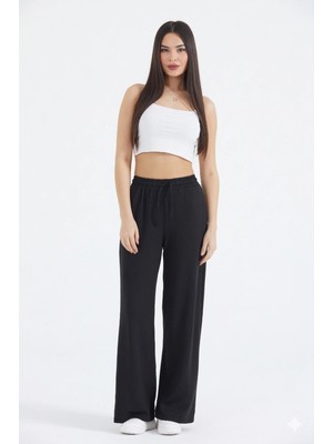 Thiff Gymwear Kadın Modal Kumaş Bağcıklı Eşofman Altı