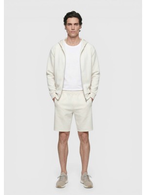 Ramsey Taş Düz Örme Regular Fit Casual Bermuda