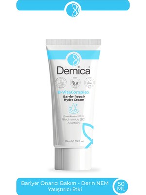 Dernica B-Vitacomplex Barrier Repair Hydra Cream | Bariyer Onarıcı & Yoğun Nemlendirici Krem