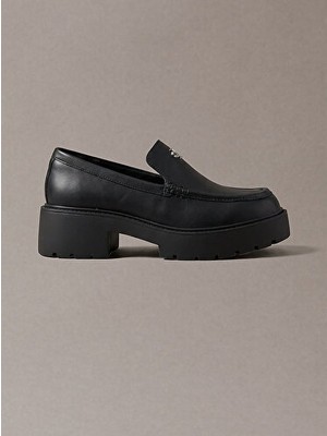 Calvin Klein Kadın Chunky Deri Loafer