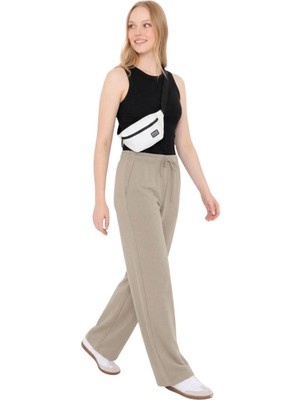 Thiff Gymwear Kadın Modal Kumaş Bağcıklı Eşofman Altı